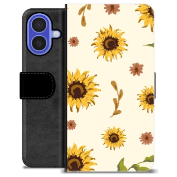 Funda Cartera Premium para iPhone 16 - Girasol