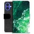 Funda Cartera Premium para iPhone 16 - Ondas