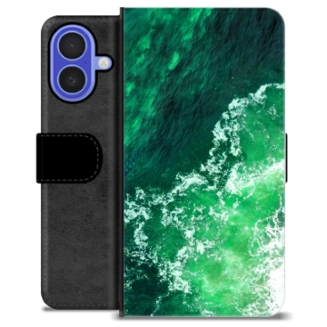 Funda Cartera Premium para iPhone 16 - Ondas