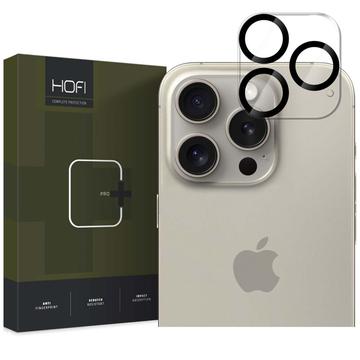 Protector de Lente de Cámara de Vidrio Templado Hofi Cam Pro+ para iPhone 16 Pro/16 Pro Max  - Transparente / Negro