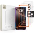 Conjunto de protección iPhone 16 Pro/17 Pro Tech-Protect Supreme - Transparente