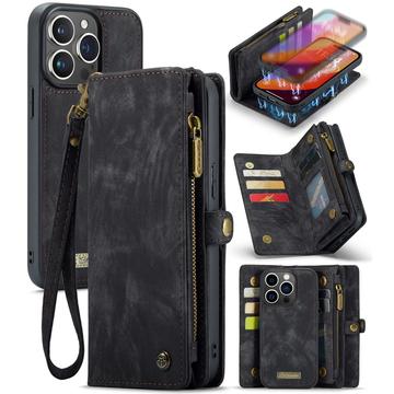 Funda tipo billetera multifuncional 2 en 1 Caseme 008 para iPhone 16 Pro