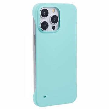 Carcasa de Plástico Sin Marco para iPhone 16 Pro - Cian Claro