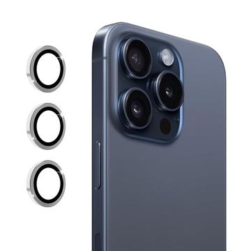 Protector de la Cámara Hat Prince para iPhone 16 Pro/16 Pro Max - Plateado