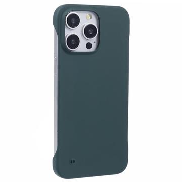 Carcasa de Plástico Sin Marco para iPhone 16 Pro Max - Verde Oscuro