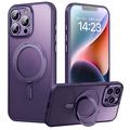 Funda híbrida con soporte magnético para iPhone 16 Pro Max