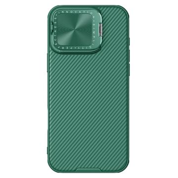 Carcasa Híbrida Nillkin CamShield Prop para iPhone 16 Pro Max - Verde