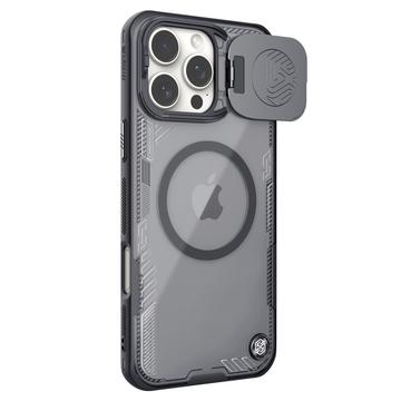 Funda magnética Nillkin IceBlade Prop para iPhone 16 Pro Max - Compatible con MagSafe, tapa deslizante - Negro