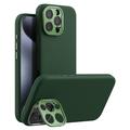Funda de silicona líquida Nillkin LensWing Pro para iPhone 16 Pro Max - Compatible con MagSafe - Verde