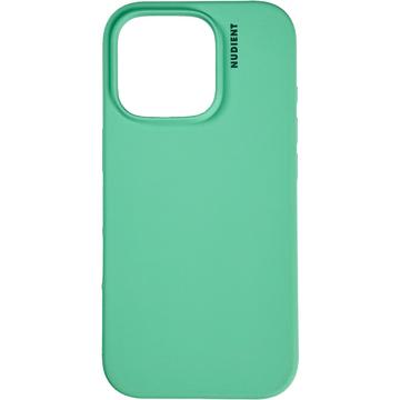 Funda de silicona iPhone 16 Pro Max Base Nudiente - Verde Menta