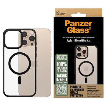 Funda iPhone 16 Pro Max PanzerGlass HardCase Compatible MagSafe - Negra / Transparente