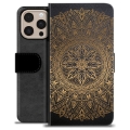 Funda Cartera Premium para iPhone 16 Pro Max - Mandala