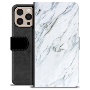 Funda Cartera Premium para iPhone 16 Pro Max - Mármol