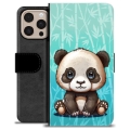 Funda Cartera Premium para iPhone 16 Pro Max - Panda