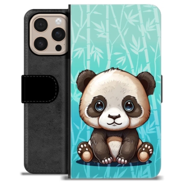 Funda Cartera Premium para iPhone 16 Pro Max - Panda
