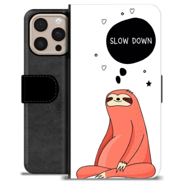 Funda Cartera Premium para iPhone 16 Pro Max - Relájate