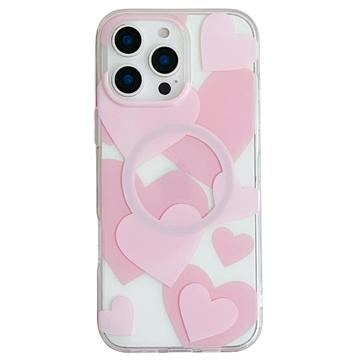 Funda híbrida magnética Pure Love para iPhone 16 Pro Max - Rosa