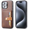 Funda con Cartera Retro Style para iPhone 16 Pro Max