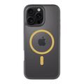 Funda MagSafe Tactical MagForce Hyperstealth 2.0 para iPhone 16 Pro Max - Negro / Amarillo