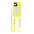 Funda MagSafe Tech-Protect MagNecklace para iPhone 16 Pro Max - Amarillo