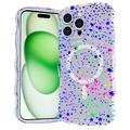 Funda MagSafe Wave-Edge Laser Glitter para iPhone 16 Pro Max - Estrella