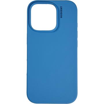 Funda de silicona iPhone 16 Pro Base Nudiente - Azul