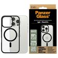Funda iPhone 16 Pro PanzerGlass HardCase Compatible MagSafe - Negra / Transparente