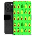 Funda Cartera Premium para iPhone 16 Pro - Diseño de Aguacates