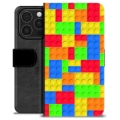 Funda Cartera Premium para iPhone 16 Pro - Bloques
