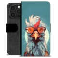 Funda Cartera Premium para iPhone 16 Pro - Gallina