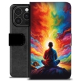 Funda Cartera Premium para iPhone 16 Pro - Meditación