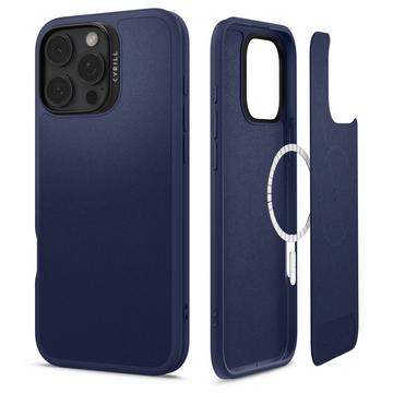 Carcasa Híbrida Spigen Cyrill Kajuk Mag para iPhone 16 Pro - Azul Oscuro