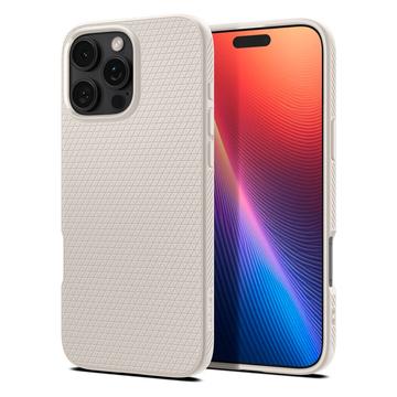 Carcasa Spigen Liquid Air para iPhone 16 Pro - Titanio natural