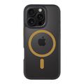 Funda MagSafe Tactical MagForce Hyperstealth 2.0 para iPhone 16 Pro - Negro / Amarillo