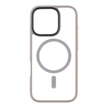 Funda híbrida Tactical MagForce Hyperstealth para iPhone 16 Pro - Gris claro