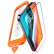 iPhone 16 Pro Torras GlassGo Protector de Pantalla de Vidrio Templado con Herramienta Automática para Quitar el Polvo - Transparente