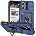 Funda Híbrida con Anillo Giratorio y Protector de Cámara para iPhone 16