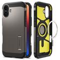 Carcasa Spigen Tough Armor Mag para iPhone 16 - Plomizo