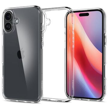 Carcasa Spigen Ultra Hybrid para iPhone 16 - Cristal Transparente