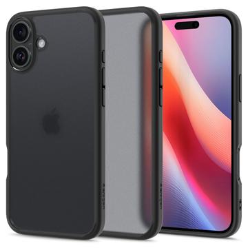 Carcasa Spigen Ultra Hybrid para iPhone 16 - Negro escarchado