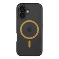 Funda MagSafe Tactical MagForce Hyperstealth 2.0 para iPhone 16 - Negro / Amarillo