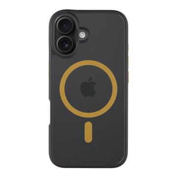 Funda MagSafe Tactical MagForce Hyperstealth 2.0 para iPhone 16 - Negro / Amarillo