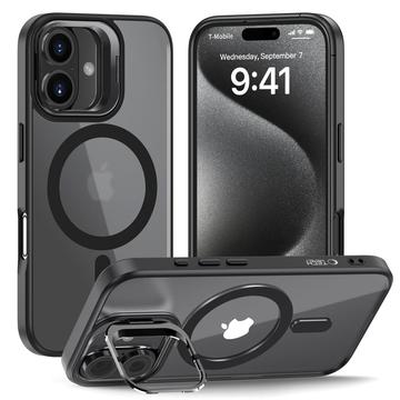 Funda Tech-Protect MagStand MagSafe para iPhone 16 - Negro mate