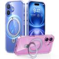 Funda MagSafe iPhone 16 Torras Guardian Ostand - Transparente