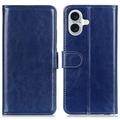 Funda de cartera con cierre magnético para iPhone 16