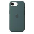 iPhone 16e Funda de silicona Apple MD3X4ZM/A - Verde lago