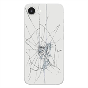 Reparación de la tapa posterior del iPhone 16e - Solo cristal - Blanco