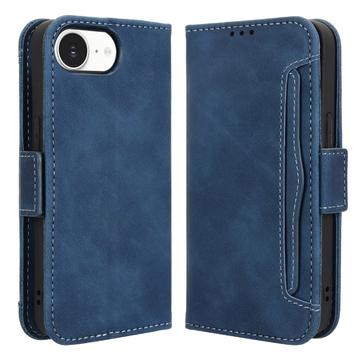 Funda tipo billetera con tarjetero para iPhone 16e - Azul