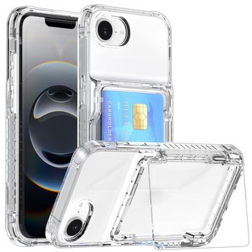Funda transparente con tarjetero para iPhone 16e