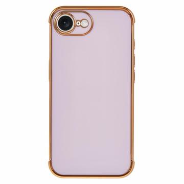 Funda TPU antichoque electrochapada iPhone 16e - Violeta